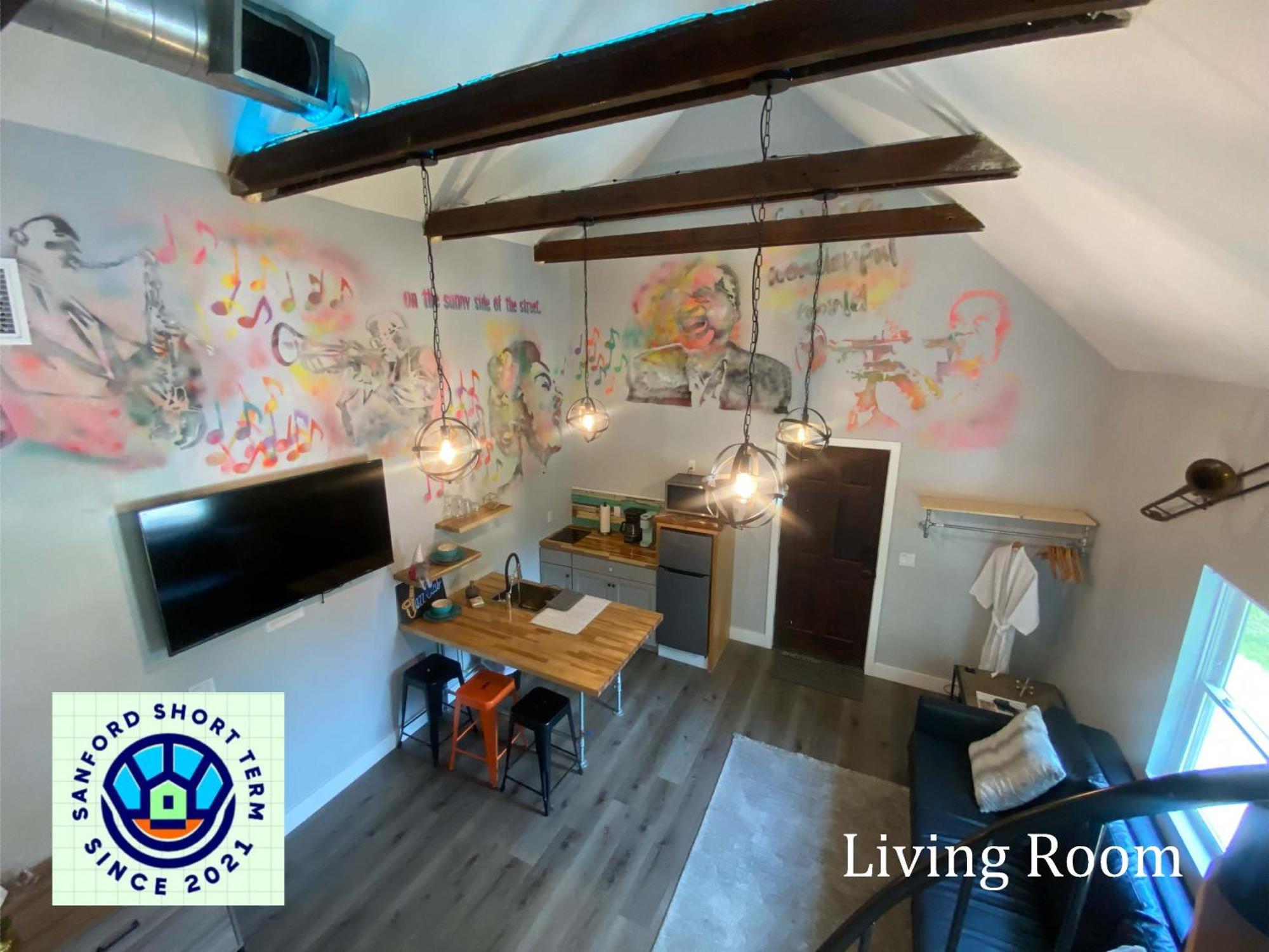 The Jazz Loft Apartment Sanford Exterior foto