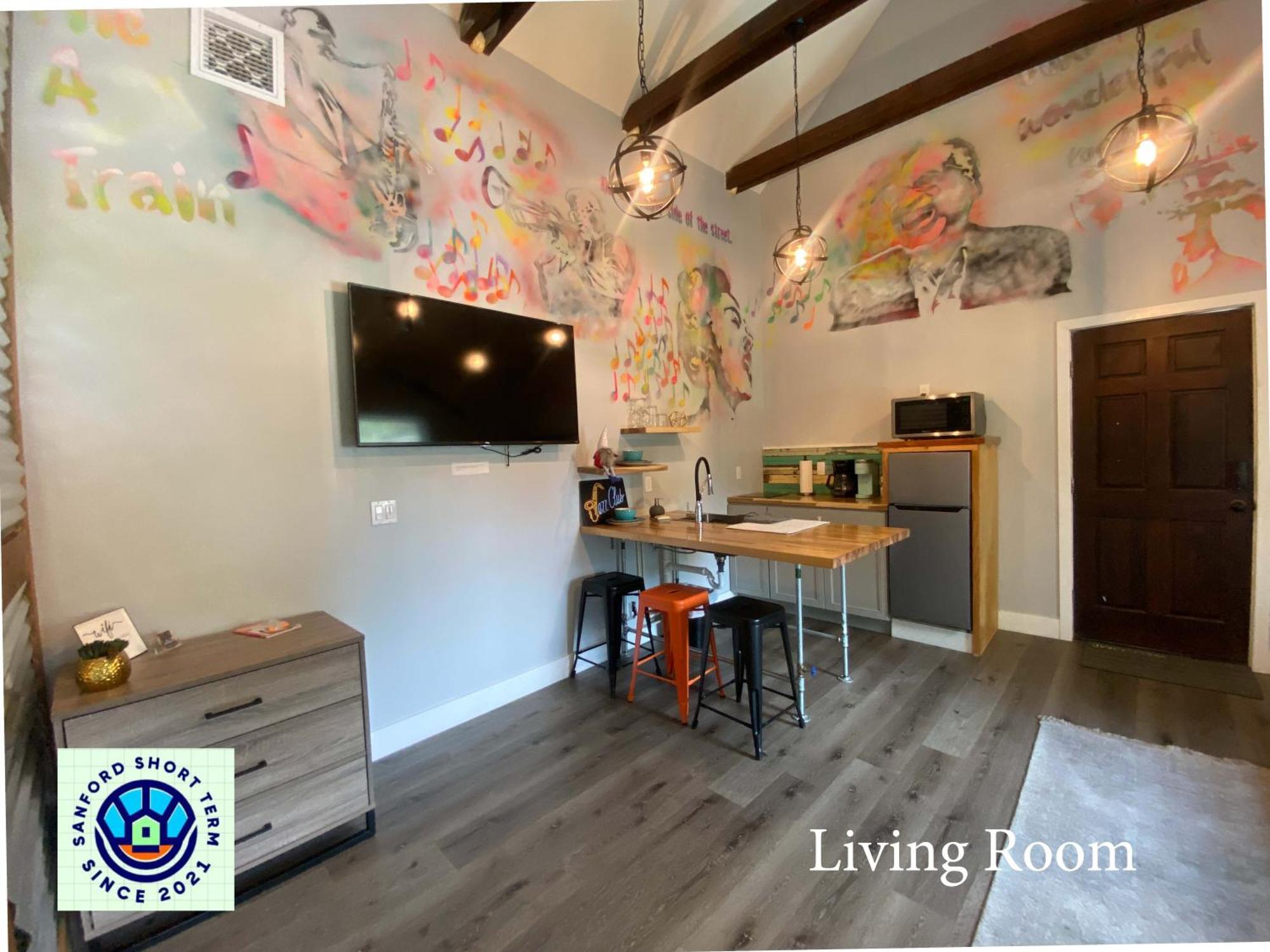 The Jazz Loft Apartment Sanford Exterior foto